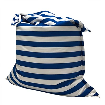 Quadratischer Sitzsack für den Außenbereich